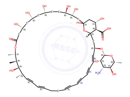 Chemical structure of Nystatin Impurity 6 (Nystatin A1)