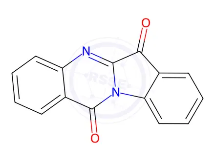 Chemical structure of Tryptanthrin