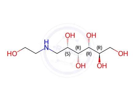 Chemical structure of Miglitol Impurity 25