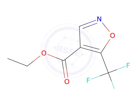 Chemical structure of Ethyl 5-(Trifluoromethyl)-1,2-Oxazole-4-Carboxylate