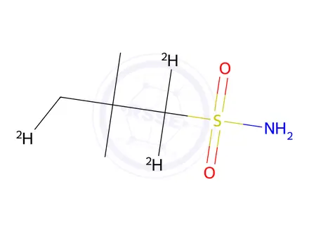 Chemical structure of Neopentanesulfonamide-d3