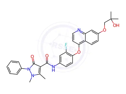 Chemical structure of Ningetinib