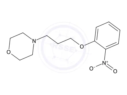 Chemical structure of 4-(3-(2-Nitrophenoxy)propyl)morpholine