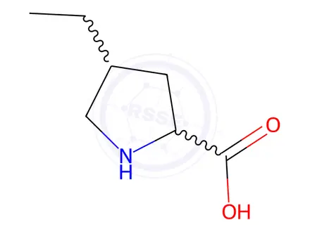 Chemical structure of 4-Ethylproline