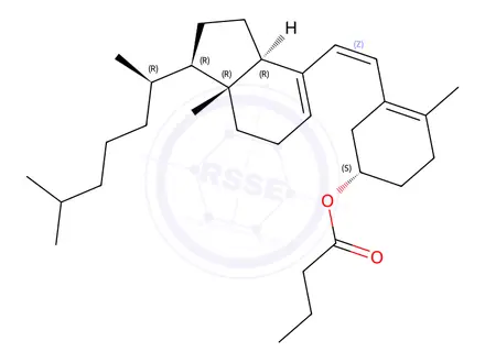Chemical structure of Cholecalciferol Impurity 31