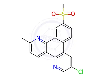 Chemical structure of Etoricoxib Impurity 139