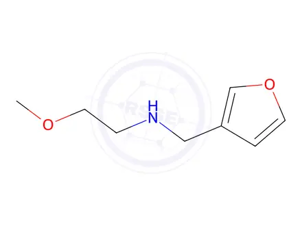 Chemical structure of n-(Furan-3-ylmethyl)-2-methoxyethan-1-amine