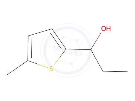 Chemical structure of 1-(5-Methylthiophen-2-yl)propan-1-ol