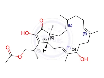 Chemical structure of Fusaproliferin