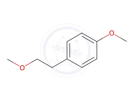 Chemical structure of p-(2-Methoxyethyl)anisole