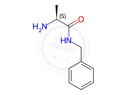 Chemical structure of (2S)-2-Amino-N-benzylpropanamide