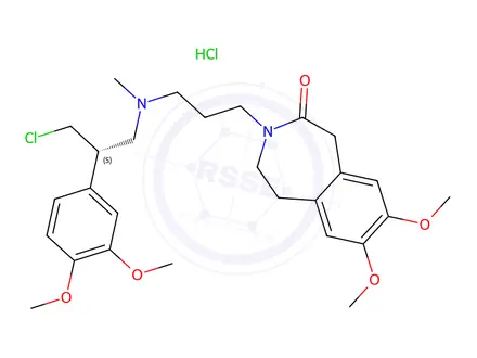 Chemical structure of Ivabradine Impurity 57