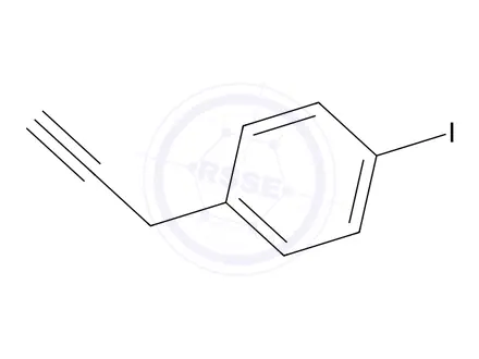 Chemical structure of 1-Iodo-4-(prop-2-yn-1-yl)benzene