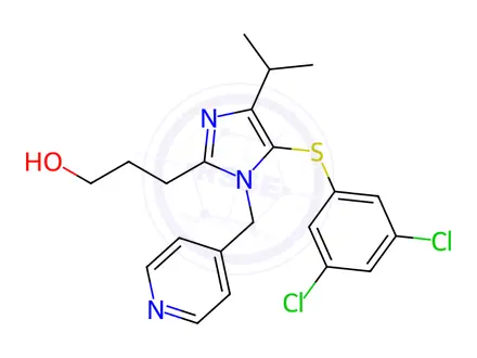 Chemical structure of Capravirine Impurity 52