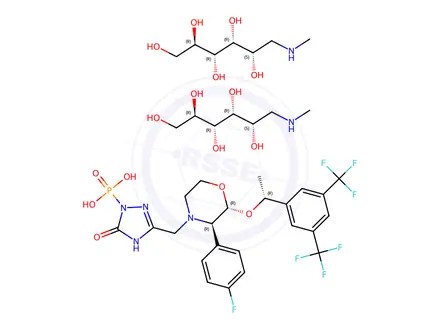 Chemical structure of Fosaprepitant Impurity 97