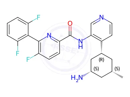 Chemical structure of LGH 447
