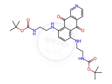 Chemical structure of Pixantrone Impurity 13