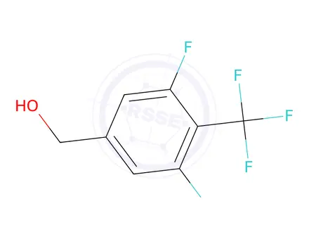 Chemical structure of (3,5-Difluoro-4-(trifluoromethyl)phenyl)methanol