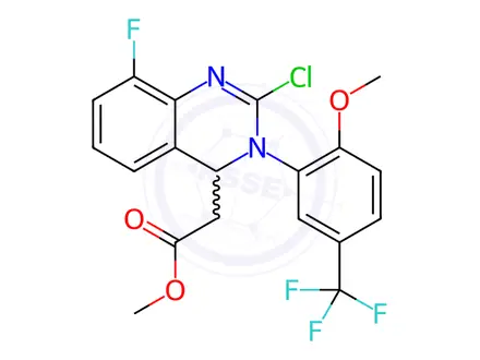 Chemical structure of Letermovir Impurity 129