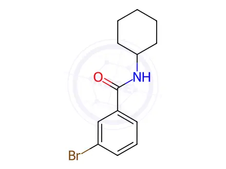 Chemical structure of N-Cyclohexyl 3-bromobenzamide