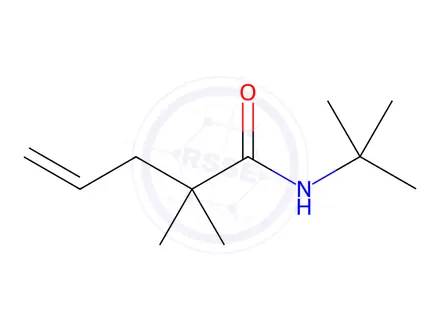 Chemical structure of N-(tert-Butyl)-2,2-dimethylpent-4-enamide