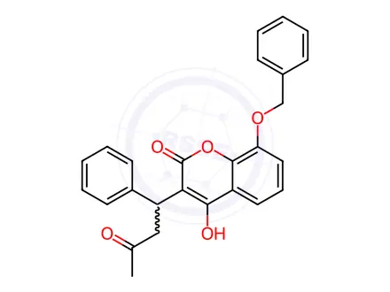 Chemical structure of Warfarin Sodium Impurity 70