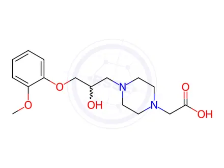 Chemical structure of Ranolazine Impurity 9