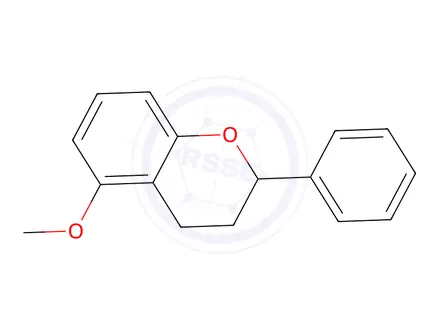 Chemical structure of Flavan, 5-methoxy-(8CI)