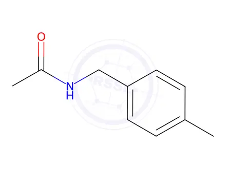 Chemical structure of AcetaMide, N-[(4-Methylphenyl)Methyl]-