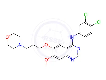 Chemical structure of Gefitinib Impurity D