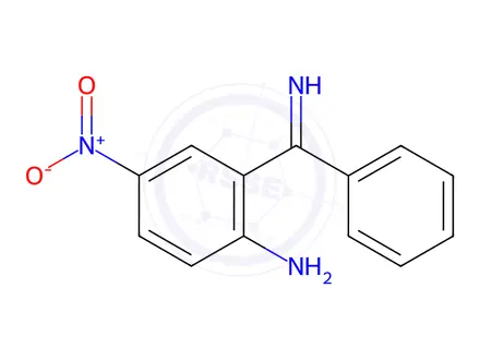 Chemical structure of Oxazepam Impurity 61