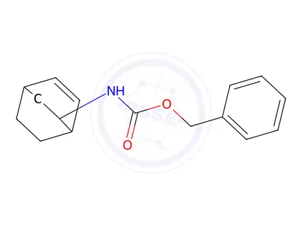 Chemical structure of Benzyl bicyclo[2.2.2]oct-5-en-2-ylcarbamate