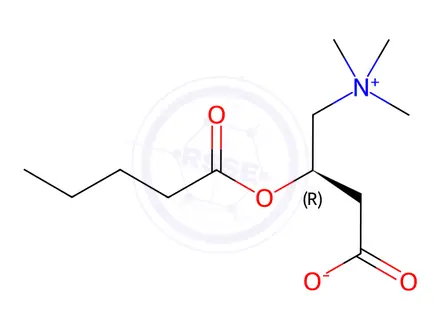 Chemical structure of Valerylcarnitine