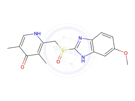 Chemical structure of Omeprazole Impurity 126
