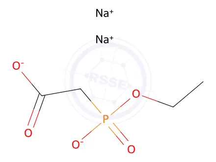 Chemical structure of Sodium 2-(ethoxyoxidophosphoryl)acetate