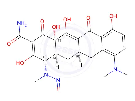 Chemical structure of Minocycline Impurity 33