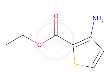 Chemical structure of Ethyl 3-aminothiophene-2-carboxylate