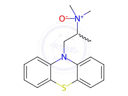 Chemical structure of Promethazine N-Oxide