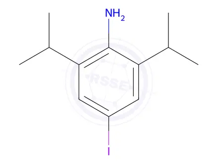 Chemical structure of 4-Iodo-2,6-diisopropylaniline