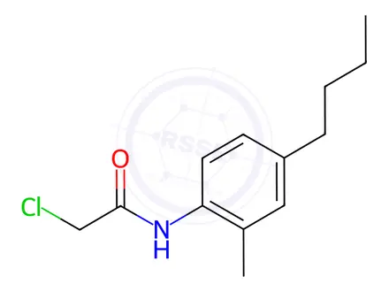 Chemical structure of 4-Butyl-N-(2-chloroacetyl)-2-methylaniline