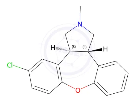 Chemical structure of Asenapine