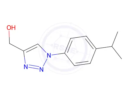 Chemical structure of (1-(4-Isopropylphenyl)-1H-1,2,3-triazol-4-yl)methanol