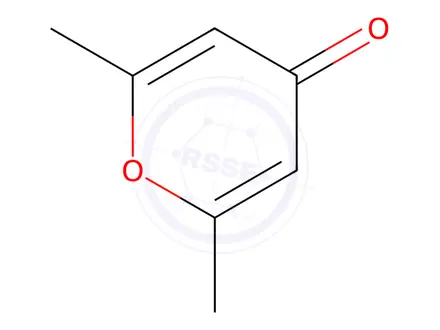 Chemical structure of 2,6-DIMETHYL-GAMMA-PYRONE