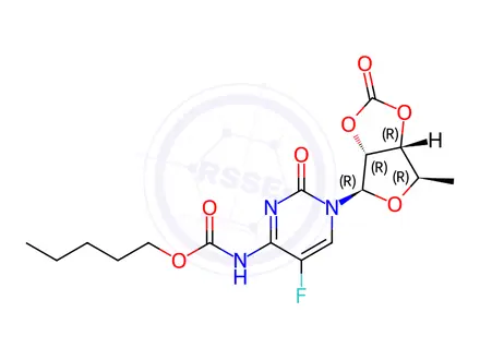 Chemical structure of Capecitabine EP Impurity F (Capecitabine USP Related Compound C)
