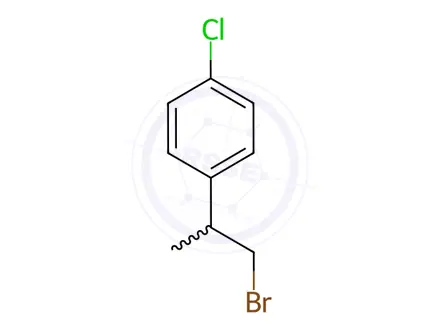 Chemical structure of 1-(1-Bromopropan-2-yl)-4-chlorobenzene