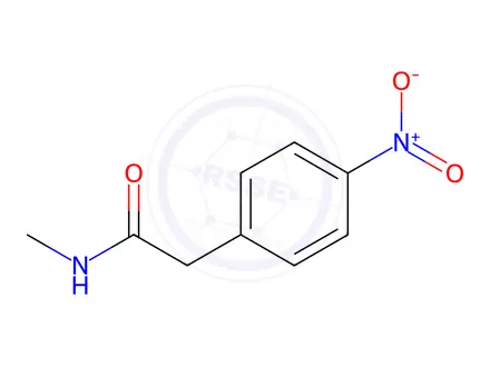 Chemical structure of N-Methyl-2-(4-Nitrophenyl)Acetamide