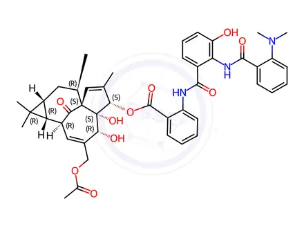 Chemical structure of milliamine