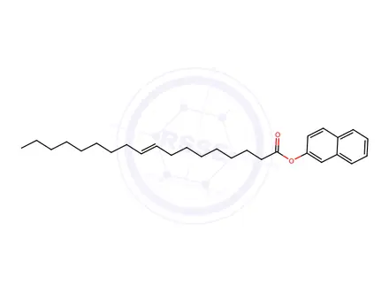 Chemical structure of B-NAPHTHYL OLEATE GRADE II