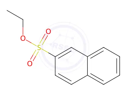 Chemical structure of Ethyl Naphthalene-2-Sulfonate