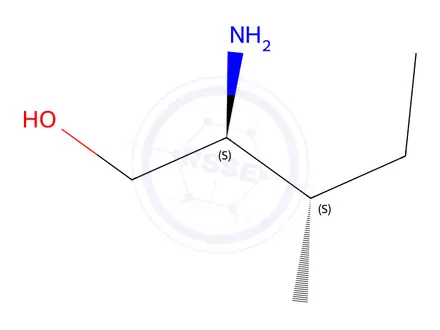 Chemical structure of (S)-Isoleucinol